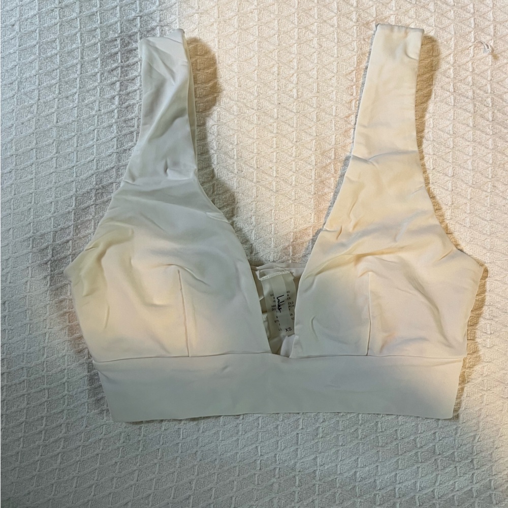 Lulu’s White Bikini Top